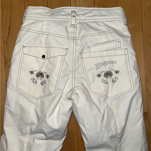 BOGNER white snow pants for kids XL. New with tag